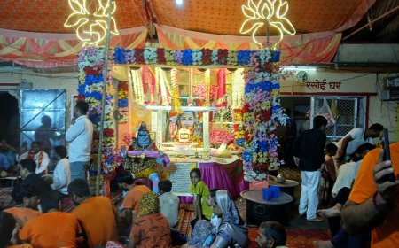शिव कांवड़ परिवार के शिविर में उमड़ा कांवड़ियों का सैलाब: सेवा के साथ बही भजनों की रसधार