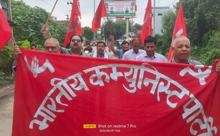 नगर पालिका चुनाव में भाकपा का बड़ा दांव: बोली— ‘पार्षद काम न करें तो तुरंत दिलाएंगे इस्तीफा’