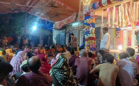 बम-बम भोले के जयकारों से गुंजायमान हुआ राजगढ़: कांवड़ शिविर में उमड़ा हुजूम, भजनों की सुरमई शाम में काफूर हुई कांवड़ियों की थकान
