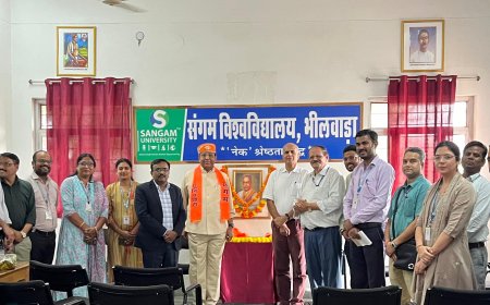 संगम विश्वविद्यालय में मनाया गया नेशनल लाईब्रेरियन्स डे: डॉ. एस.आर. रंगनाथन की 134वीं जयंती पर विशेष कार्यक्रम