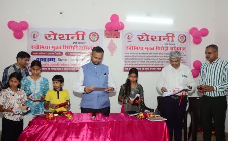 सिरोही को एनीमिया मुक्त बनाने की अनूठी पहल: जिला कलक्टर रोहिताश्व सिंह तोमर ने शुरू किया ‘रोशनी अभियान’