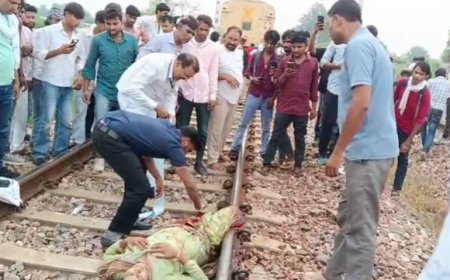 अलवर-राजगढ़ रेल मार्ग पर हादसा: ट्रेन के आगे दौड़ पड़ी महिला, कटकर अलग हुए दोनों पैर, हालत चिंताजनक