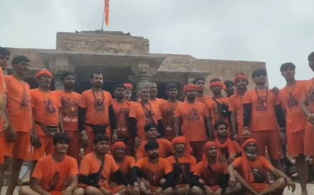 भक्ति और आस्था का अनूठा संगम: प्राचीन नीलकंठ महादेव का हुआ सहस्त्रधारा अभिषेक, आशावरी माता के भी किए दर्शन