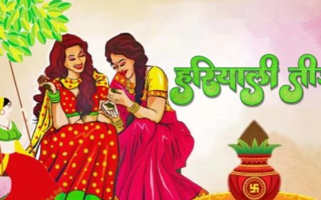 लक्ष्मणगढ़ में हरियाली तीज की धूम: झूलों पर पेंग बढ़ा गाए सावन के गीत, डीजे की धुन पर झूमीं महिलाएं