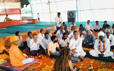 जातरुओं की सेवा से बड़ा कोई धर्म नहीं- मेवाड़ा; रामदेवरा पैदल यात्रियों के लिए 12वें भंडारे का शुभारंभ