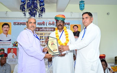 राजस्थान प्रदेश सैनी-माली महासभा का प्रांतीय अधिवेशन पुष्कर में संपन्न