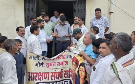 12% आरक्षण समाज का हक, मांग नहीं मानी तो आंदोलन होगा और व्यापक - रामेश्वर सैनी