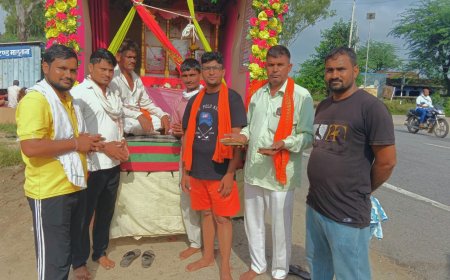 बड़ौदाकान से खाटू श्याम जी के लिए 19वीं पदयात्रा रवाना, 130 श्रद्धालु हुए शामिल
