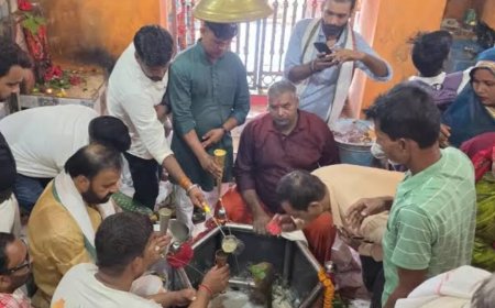 श्रद्धा और आस्था के साथ की गई  पूजा भी भक्त के लिए विशेष -  लोकेश