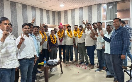राजस्थान अधीनस्थ वन कर्मचारी संघ भरतपुर के चुनाव संपन्न: रविन्द्र सिंह सिकरवार सर्वसम्मति से चुने गए जिलाध्यक्ष