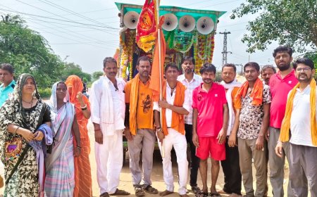मेंहदीपुर बालाजी के लिए 151 श्रद्धालुओं का जत्था रवाना: जयकारों से गुंजायमान हुआ गढ़ीसवाईराम