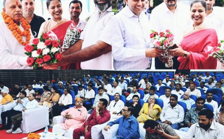 झज्जर में श्रमजीवी पत्रकार सम्मान समारोह संपन्न; 18 जिलों के 327 पत्रकार हुए सम्मानित
