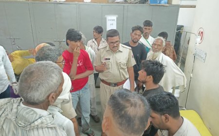 गोविंदगढ़ के बुलाहेड़ी में पुरानी रंजिश को लेकर खूनी संघर्ष: एक ही परिवार के 5 लोग गंभीर घायल, अलवर रेफर
