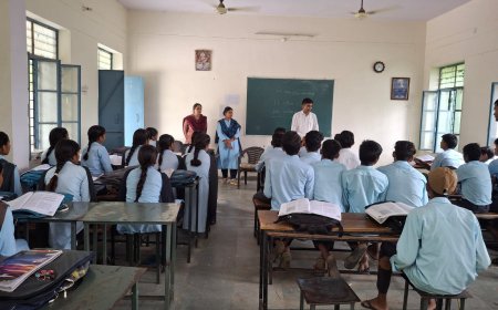 बेरला में टीबी जागरूकता शिविर आयोजित, बच्चों को बताए रोकथाम के उपाय