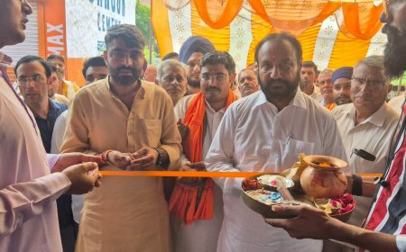 रामगढ़ में भाजपा के नगर निकाय चुनाव कार्यालय का उद्घाटन, 35 वार्डों में नियुक्त होंगे प्रभारी
