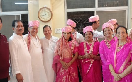 गायत्री नगर में 64 रिद्धि सिद्धि मंत्रों से युक्त दीपों द्वारा वर्तमान स्त्रोत पाठ हुआ संपन्न