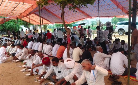 हजारों श्रद्धालुओं की आस्था से गूंजा टुडियाना, श्री देवनारायण कथा का भव्य समापन, भक्तों ने ग्रहण की भोजन प्रसादी