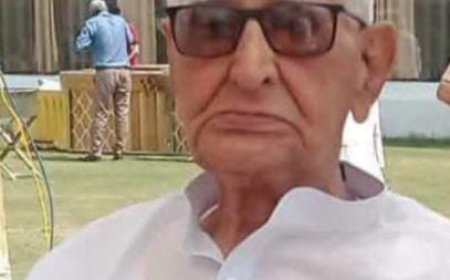 राजस्थान के राजनीतिक 'भीष्म पितामह' एवं पूर्व विधायक महेंद्र शास्त्री का 95 वर्ष की आयु मे हुआ  निधन