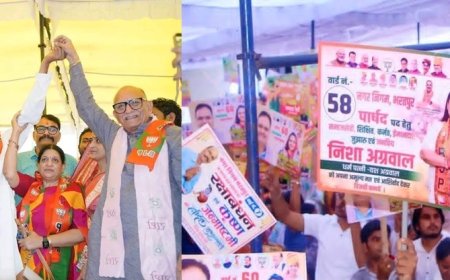 बयाना के विनोद बट्टा भाजपा में शामिल; भाजपा-भाजपा का विजय संकल्प कार्यकर्ता सम्मेलन, टिकट के दावेदारों ने दिखाया शक्ति प्रदर्शन