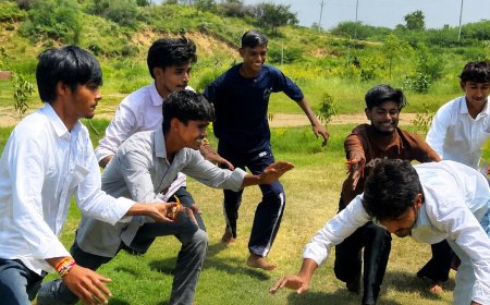 खेलेगा भारत-जीतेगा भारत कार्यक्रम में महाविद्यालय में आयोजित हुई खेल गतिविधियाँ