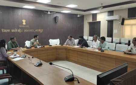 नगरीय निकाय आम चुनाव-2026; चुनावी व्यय की प्रस्तावित दरों पर राजनीतिक दलों के प्रतिनिधियों के साथ बैठक आयोजित