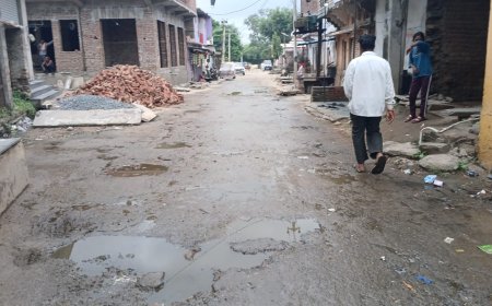 कागजों में चमक रही गुरलां पंचायत, धरातल पर नालियों में सड़ रहा सिस्टम; सड़कों पर बह रहा गंदा पानी