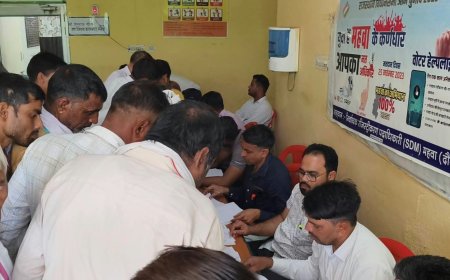 महुवा में चुनावी रण तेज: 35 वार्डों से आए रिकॉर्ड 306 नामांकन, वार्ड 4 बना सबसे 'हॉट' मुकाबला