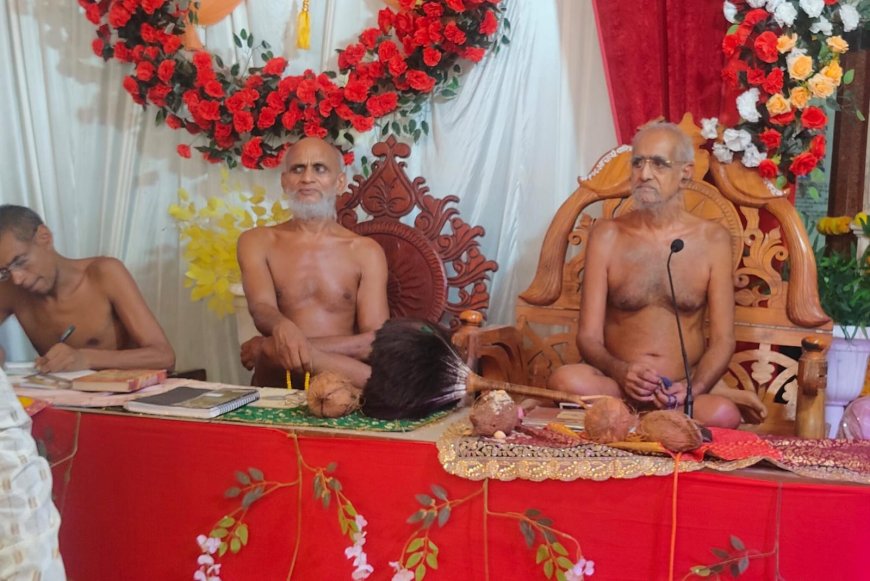 पावन सम्मेद शिखरजी में भक्ति का महासंगम: 13 पंथी कोठी में 11 मंगल कलशों की स्थापना, देशभर से उमड़े जैन श्रद्धालु
