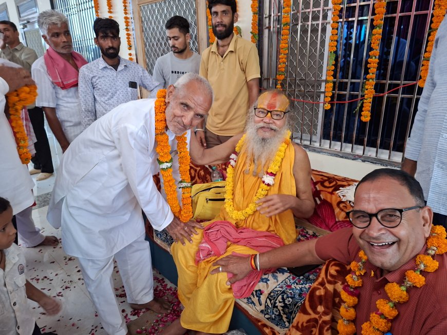 मालखेत की 24 कोसीय परिक्रमा में झड़ायां धाम का विशाल भंडारा: श्रद्धालुओं के लिए लगेगा अन्नक्षेत्र, तैयारियाँ तेज़