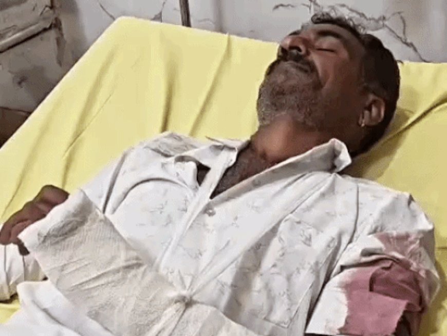 भीलवाड़ा में बेखौफ बदमाश: खेत जा रहे दंपती को कार से मारी टक्कर, मारपीट कर सोने का मांदलिया लूटा