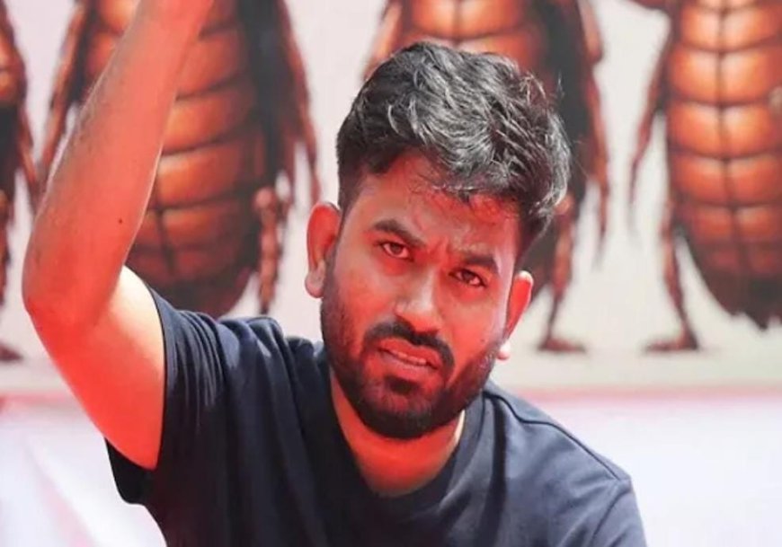 छत्रपति संभाजीनगर में बोले कॉकरोच जनता पार्टी संस्थापक:सत्ता से नहीं, व्यवस्था की कमियों से है लड़ाई