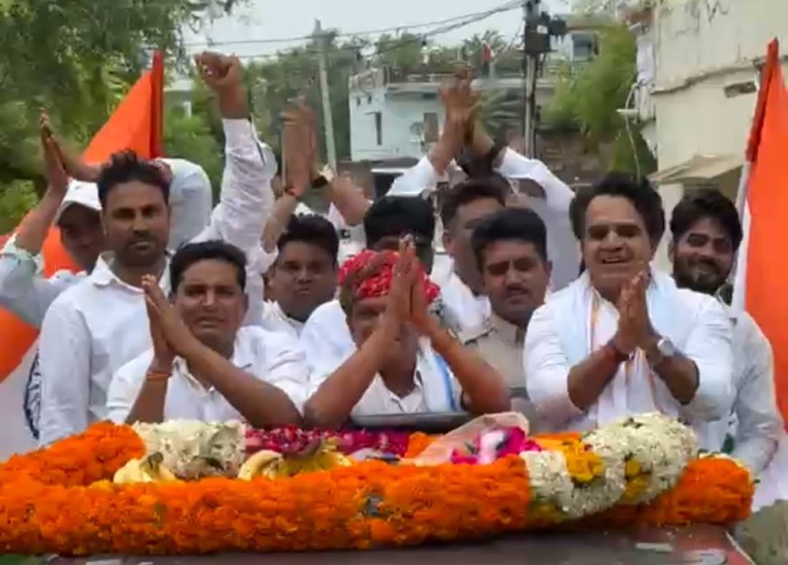 9 अगस्त 'विश्व आदिवासी दिवस' की तैयारियां तेज: महुवा विधायक राजेंद्र मीणा ने टोडाभीम के 46 गांवों में बांटे पीले चावल, मीणा हाईकोर्ट का दिया न्योता