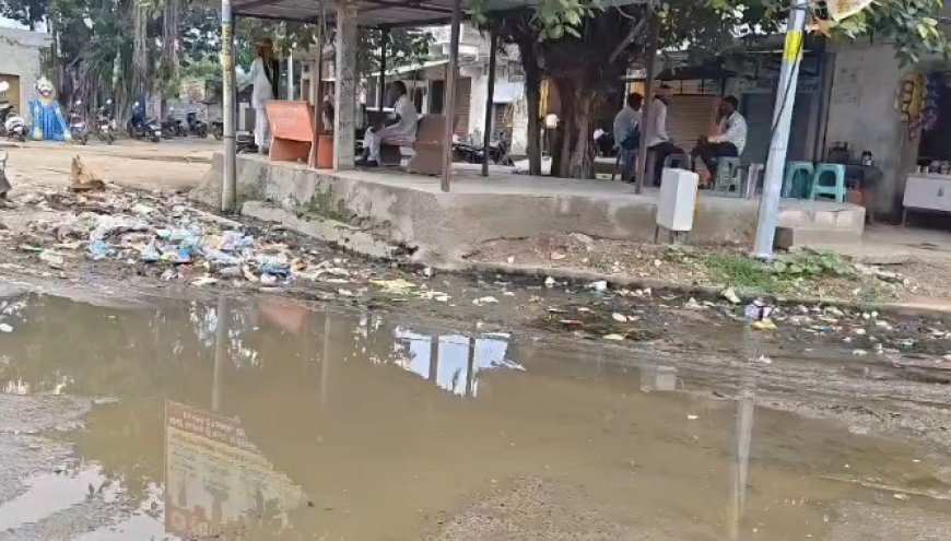 सावन में श्रद्धालुओं की राह बनी दलदल: रोपा में कीचड़ और बबूल की झाड़ियों से ग्रामीण बेहाल, पदयात्री परेशान