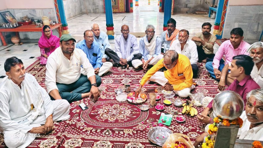 16वां विशाल कांवड़ सेवा शिविर शुरू: गोठ की चौकी हनुमान मंदिर पर वैदिक मंत्रोच्चार के साथ हुआ शुभारंभ