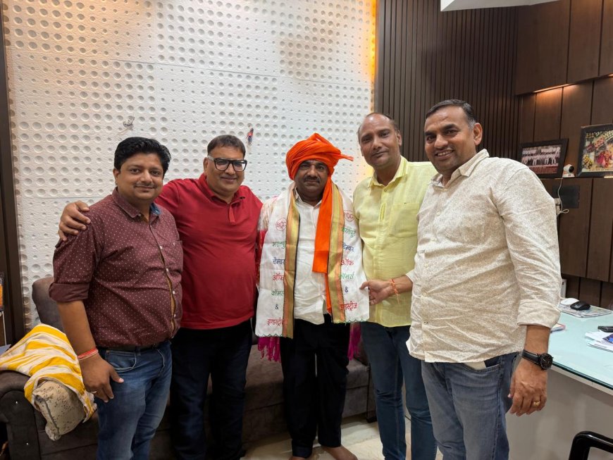 भरतपुर के नाम एक और बड़ी उपलब्धि: राकेश बंसल बने देश की शीर्ष खाद्य तेल संस्था COOIT के राष्ट्रीय सचिव