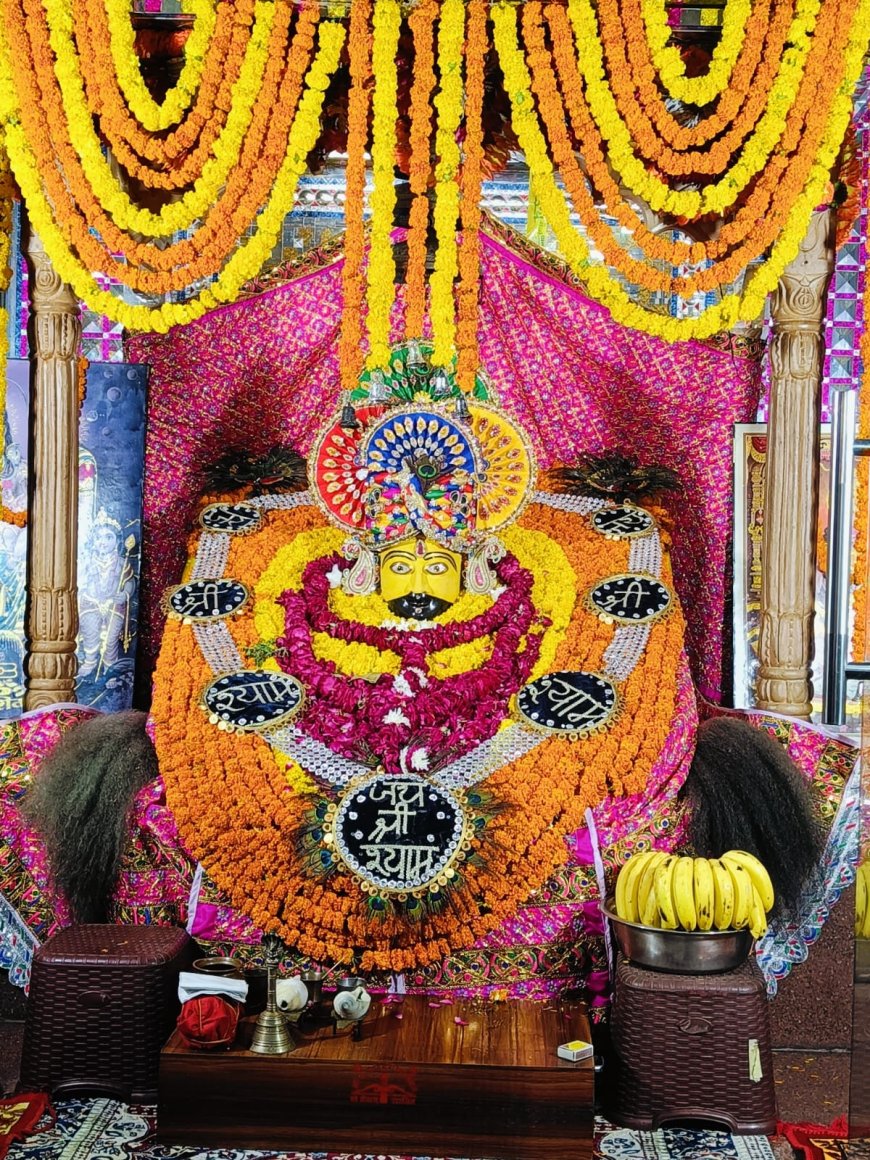 हलैना के श्री श्याम बाबा मेले में उमड़ा आस्था का जनसैलाब