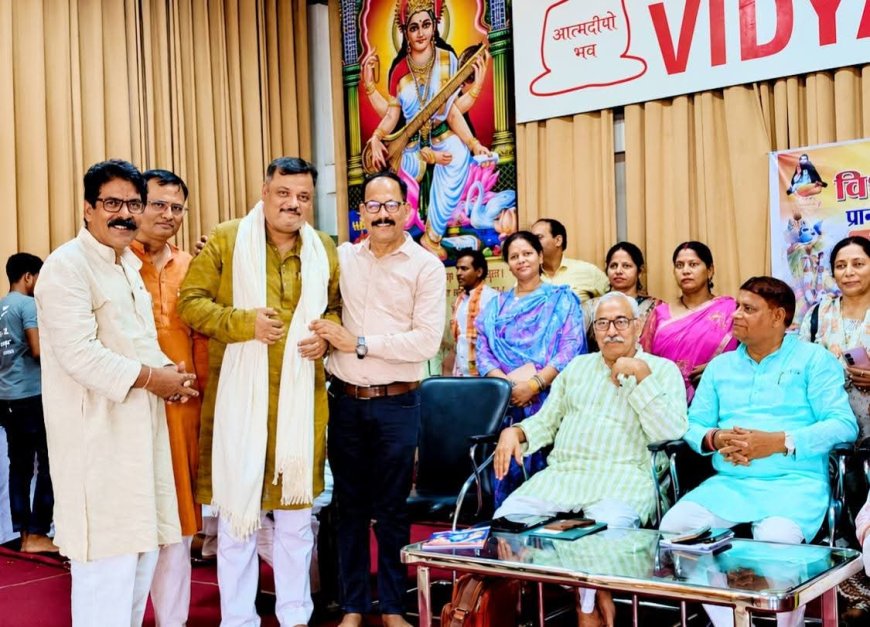 विश्व हिंदू परिषद गोरक्ष प्रांत के उपाध्यक्ष बने विशाल जायसवाल; क्षेत्र में खुशी की लहर