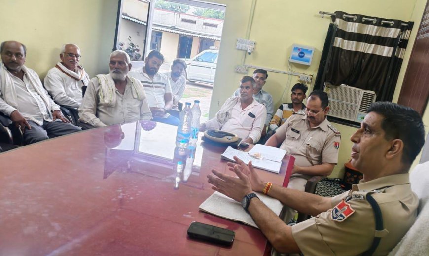 ​'पुलिस और आमजन के बेहतर समन्वय से रुकेगा अपराध': डीएसपी जोगेंद्र सिंह राजावत ने सीएलजी सदस्यों से की अपील