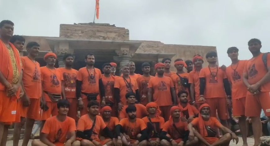 भक्ति और आस्था का अनूठा संगम: प्राचीन नीलकंठ महादेव का हुआ सहस्त्रधारा अभिषेक, आशावरी माता के भी किए दर्शन