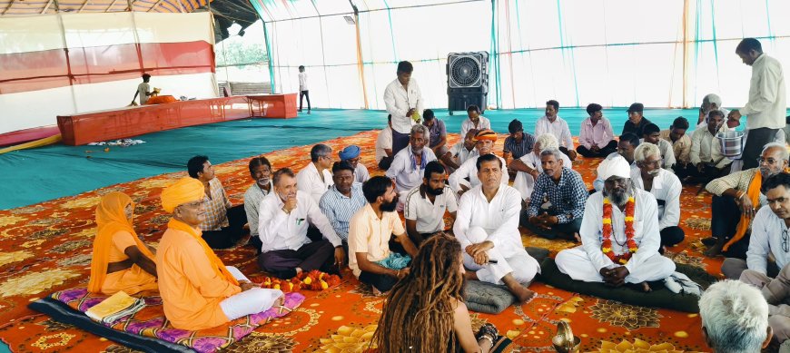 जातरुओं की सेवा से बड़ा कोई धर्म नहीं- मेवाड़ा; रामदेवरा पैदल यात्रियों के लिए 12वें भंडारे का शुभारंभ