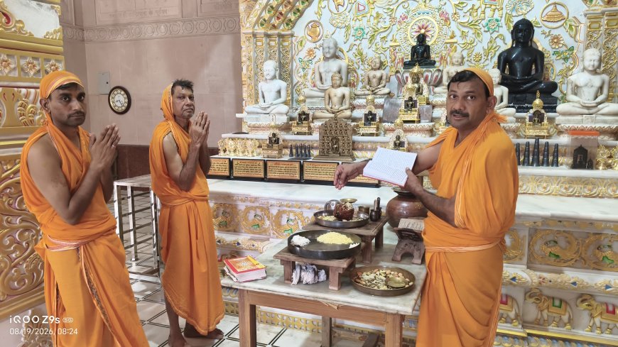 भगवान पार्श्वनाथ निर्वाण मोक्ष कल्याणक महोत्सव मनाया