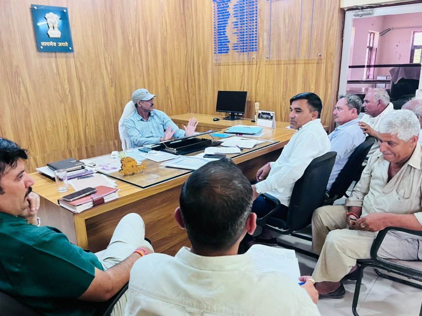 प्रशासन ने दी विभागवार कार्रवाई की समय-सीमा, किसान संघ का प्रस्तावित धरना स्थगित