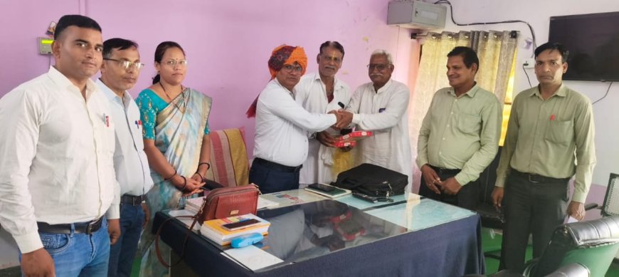 कुमर सिंह प्रधानाचार्य ने राजकीय बालिका उच्च माध्यमिक विद्यालय वैर में  किया पदभार ग्रहण