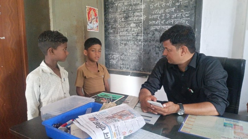 शाला सम्बलन अभियान: एडीपीसी अधिकारी दाधीच ने किया स्कूलों का निरीक्षण, गुणवत्तापूर्ण शिक्षा के दिए निर्देश