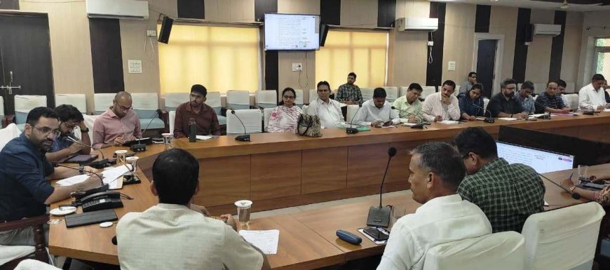 साप्ताहिक समीक्षा बैठक सम्पन्न; हरियालो राजस्थान अभियान में 31 अगस्त तक पौधों की जियोटैगिंग सुनिश्चित करें-जिला कलक्टर