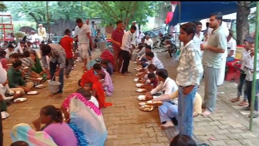 श्रीमद्भागवत कथा का पूर्णाहुति के साथ समापन, मौजपुर में उमड़ा श्रद्धा का सैलाब