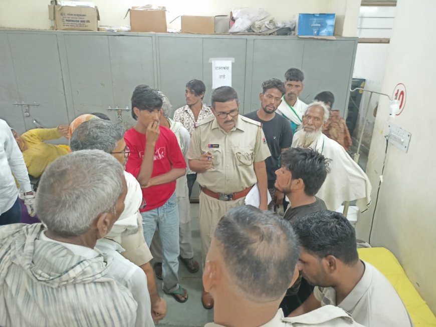 गोविंदगढ़ के बुलाहेड़ी में पुरानी रंजिश को लेकर खूनी संघर्ष: एक ही परिवार के 5 लोग गंभीर घायल, अलवर रेफर