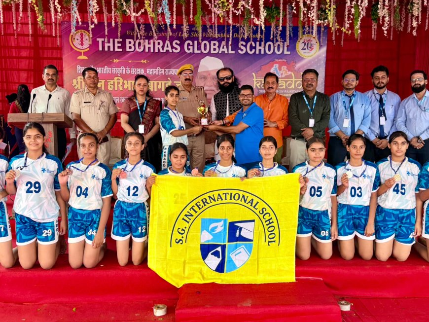 महुवा में द बोहराज ग्लोबल स्कूल में कबड्डी क्लस्टर का रंगारंग समापन महेश्वरी गर्ल्स का दबदबा