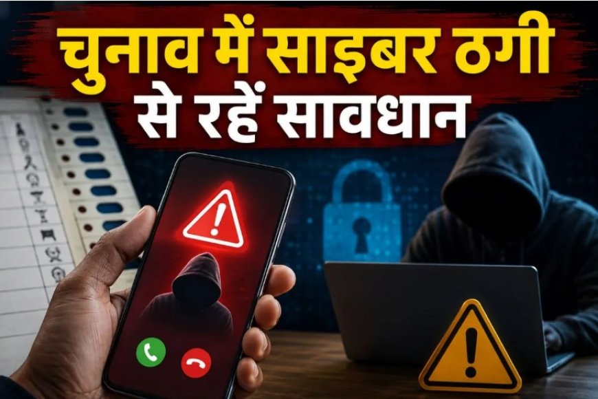 निकाय चुनाव में साइबर ठगी का खतरा, फर्जी लिंक-ओटीपी और डीपफेक से रहें सावधान