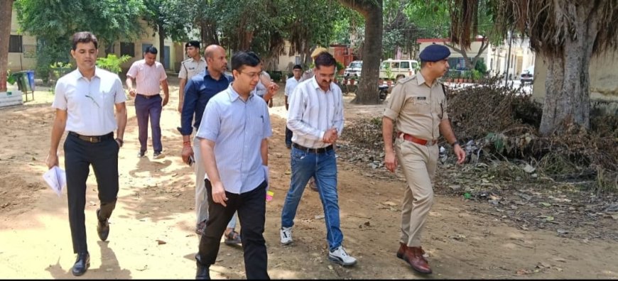 जिला निर्वाचन अधिकारी ने टपकड़ा के 8 एवं भिवाड़ी के 12 मतदान केन्द्रों का किया निरीक्षण